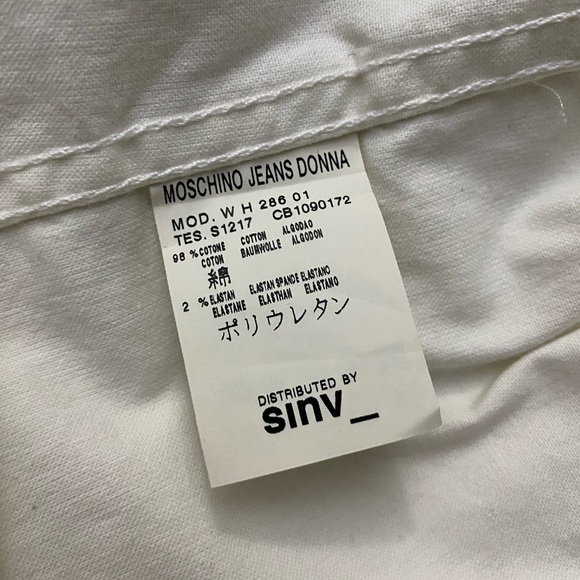 Moschino Jean Floral Embroidery Boho Jacket - Picture 11 of 11